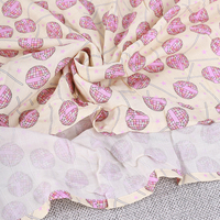 Couverture d'emmaillotage en mousseline de bambou et coton, 70% bambou 30% coton, douce, unie, pour nouveau-né et bébé