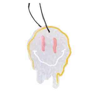 DIY Bloody Smiling Face Aromatherapy Car Exit Wind Aromatherapy Pendant Decoration