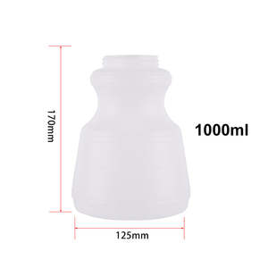 Botella de Desinfectante de Manos de 1 Litro (32 oz), Botella de Lanza de Espuma para Limpiador de Alta Presión, Barriles de Espuma, Cañón de Espuma, Tanque de Jabón, Contenedor de Jabón - Product Image 5