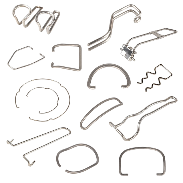 CNC Stainless Steel Wire Bending Forming Parts High Temperature Resistant Custom Wire Forming Springs