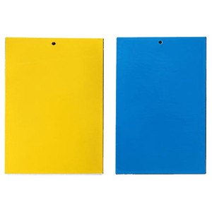 Piège à mouches en papier collant à forte adhérence, haute efficacité de capture, non toxique, pour usage domestique et commercial, intérieur et extérieur - Product Image 1
