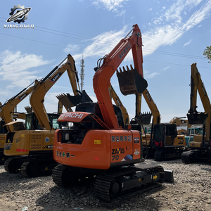 Used Hitachi70 MiniCrawler Excavator 7Ton 0.3m³<b>Bucket</b> Original Japan Brand <b>Small</b> Construction Excavator Low Hours Good Condition - Product Image 2