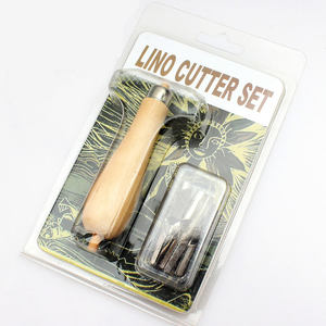 Bview Art DIY Sculpture Linoléum Cutter Tools avec 5 lames - Product Image 2