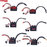 Étanche 25A 35A 45A 60A 80A 120A 150A ESC Brushless Senseless Speed Controller T / XT60 Plugfor 1/8 1/10 1/12 1/20 RC Car