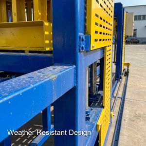 Machine de fabrication de blocs de béton entièrement automatisée HF Machinery QT4-16, conçue pour une production quotidienne maximale et des économies de main-d'œuvre - Product Image 3