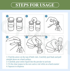 2023 Neueste Fibronectin Lyophilized Powder Repair Serum Anti-Aging Anti-Falten Akne Mark Skin Repair Lyophilized Powder - Product Image 4