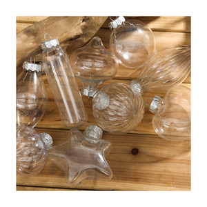 ลูกบอลคริสต์มาสทรงหัวใจรูปดาวห้าแฉกใสแบบทำมือขายดีรุ่นใหม่ ดีไซน์ทันสมัยสร้างสรรค์สำหรับตกแต่งต้นคริสต์มาส - Product Image 5