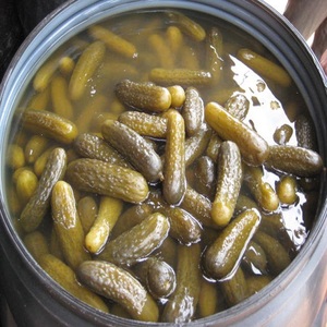 Concombres frais acidifiés légumes conservés pour les goûts gastronomiques - Product Image 2