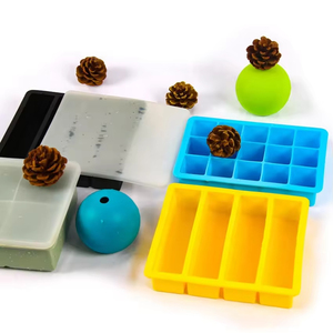 4 Cavity Eco-Friendly Silicone Cream Maker with Collins Mold Lid Easy Release Long Ice Making Non-Toxic Freezer Safe - Product Image 4