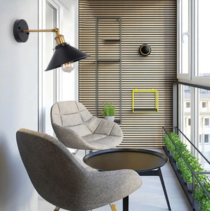 Zeal Lighting E26 Applique murale en fer noir Design industriel vintage moderne Source de lumière LED pour une utilisation en intérieur Éclairage mural latéral de lit - Product Image 4