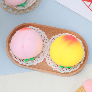 ของเล่นซิลิโคนรูปลูกพีชขนาดใหญ่ นุ่มนิ่ม บีบแล้วคืนรูปช้าๆ ช่วยผ่อนคลาย บรรเทาความเครียด - Product Image 5