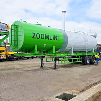 Usine de mélange d'asphalte 60 T/h Super Mobile en Afrique Madagascar