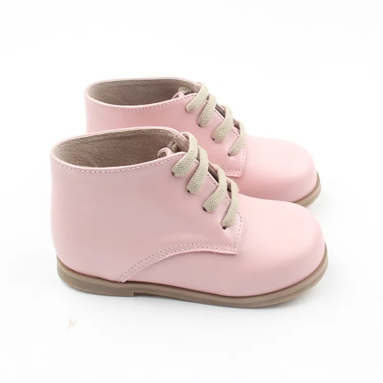 Custom Wholesale Children High Top Shoes Waterproof Anti-Slip Leather Booties Kids Casual Ankle Boots For Boys Girls