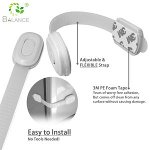 Multi-purpose portable Adjustable avoid the safety of children baby strap lock - Product Image 5