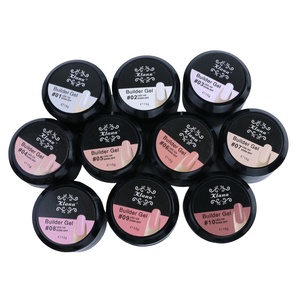 Wholesale Gel Polish Building <b>Nail</b> Gel 4 in 1 Multi-Function Gel Top Coat Super Shiny No Wash Decoration Rhinestones Glue - Product Image 1
