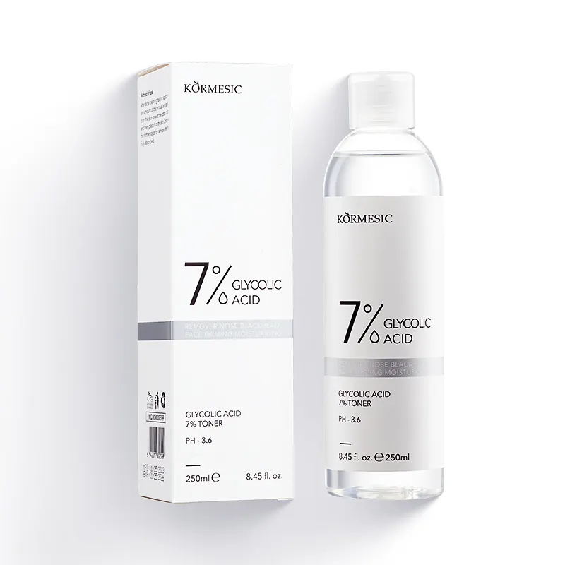 KORMESIC Organic 7% Glycolic Acid Exfoliating Face Toner Moisturizing Refreshing Skin Care Glycolic Acid Toner
