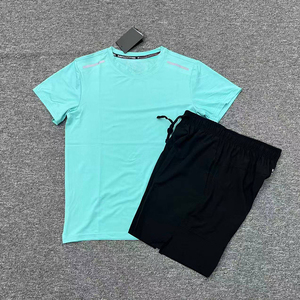 High Quality Men's Gym T-Shirts & Shorts Quick Dry Breathable Fitness Tops & Soccer Wear Short Sleeve Running & Sports Shirts - Product Image 5
