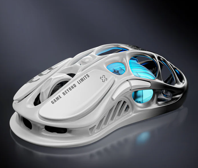 Mercury M1 Pro  Gradient Black  Tri-Mode Wireless Gaming Mouse PAW3395 26K DPI 88g Magnesium Alloy