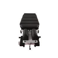 Lit de chiropratique pliable moderne de qualité supérieure avec des fonctionnalités réglables pour une utilisation en clinique et en salle de sport