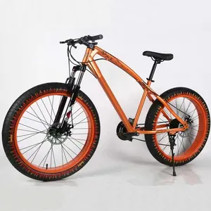 Bicicleta de nieve de alta calidad con neumático grande, 26 pulgadas, 21 velocidades, llanta grande, buen precio