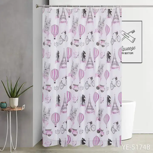 Super Fabrik Maßgefertigtes Wasserdichtes und Antibakterielles Hochwertiges PEVA-Duschvorhangmaterial - Product Image 5