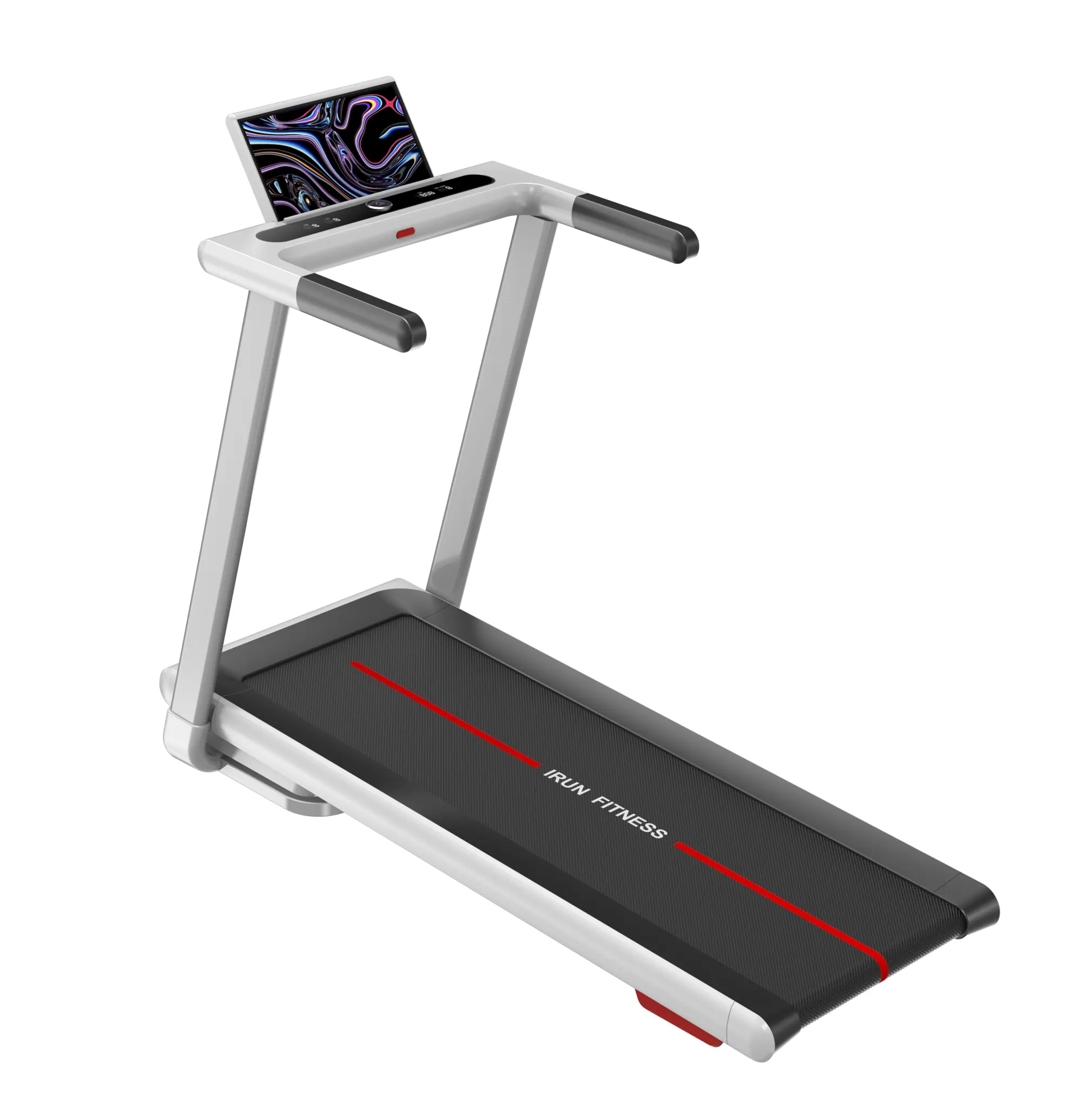 Technology treadmills folding treadmill machine with incline