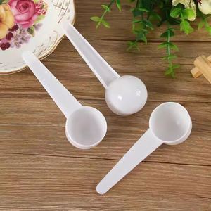 White pink Transparent Measuring <b>Coffee</b> <b>Protein</b> Milk Powder Scoop 5g 10ml - Product Image 3