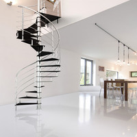 Escalier en spirale pour petit espace