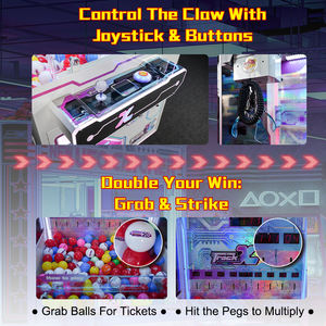 Máquina de garras Track X, Máquina recreativa de captura de premios, Máquina de grúa de arcade, Máquina de atracciones - Product Image 2