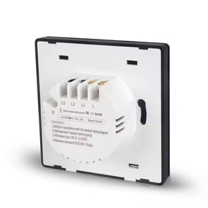Smartdust yeni varış 10A akıllı ev duvar basmalı düğme ab İngiltere piyano anahtar 1/2/3 Gang WiFi uzaktan kumanda yumuşak dokunmatik uyumlu Tuya - Product Image 4