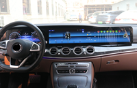 Tableau de bord numérique triple de 38,5 pouces pour Mercedes Classe E W213 2016-2020, écran tactile pour voiture, GPS, CarPlay, Android, DSP, 4G, prêt à l'emploi