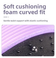 Relajador de Columna Lumbar, Estirador de Cintura para Ejercicio, Masajeador de Tracción por Vibración, Soporte Cervical, Abre Espalda y Hombros para Yoga