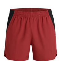 Shorts Bermuda Sportifs Décontractés pour Hommes, Taille Mi-Haute, Élastiques, Séchage Rapide, Respirants, en Tissu Tricoté 100% Polyester, Service OEM