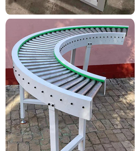 ناقل تورينج يعمل بالطاقة بسرعة عالية 90 درجة ناقل حزام منحني خط أسطواني أوتوماتيكي - Product Image 3