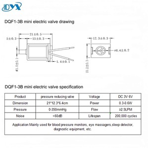 Válvula de Aire Unidireccional de 3 Voltios, Equipo de Investigación Científica, Válvula de Seguridad Unidireccional de Respuesta Rápida - Product Image 5