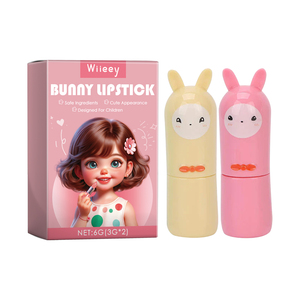 Wiieey Bunny rossetto lucidalabbra facile da pulire con olio per labbra giocattolo di bellezza e moda per bambini - Product Image 1