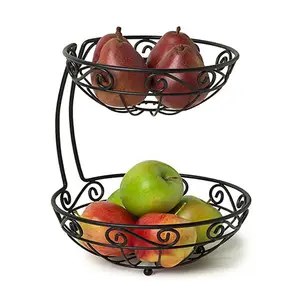 Hoge Kwaliteit Metalen Fruitmand Zowel Functionele En Decoratieve