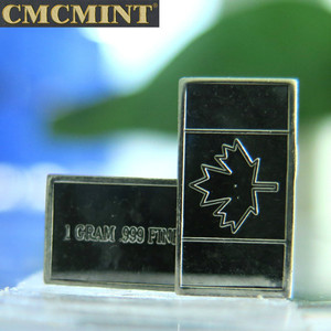 Haute qualité <span class=keywords><strong>Souvenir</strong></span> 1 gramme pièce <span class=keywords><strong>Canada</strong></span> drapeau barre pièces commémoratives pièces de collection - Product Image 5