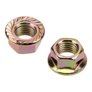 90212-SA5-003 90212SA5003 Tuercas de bloqueo giratorias de escape de nueva condición con dentados compatibles con el M10-1.25 para Toyota y Honda - Product Image 1