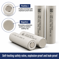 Celdas Cilíndricas Originales de Alta Capacidad 21700 3.6V 15.5Wh 4200mAh, Descarga Continua de 30a, Batería Molicel P42a