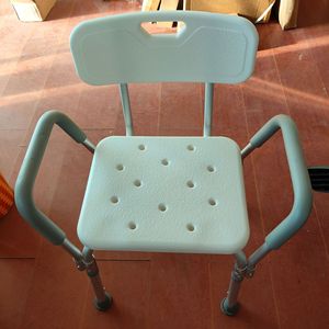 Donghan Aluminum <b>Shower</b> <b>Chair</b> 56x52x45 Cm Non Slip For Elderly And Disabled Bathroom Use - Product Image 1