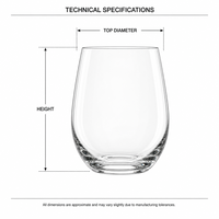 Verre à champagne simple de 300 ml et 400 ml, en forme d'œuf, sans col, grande capacité