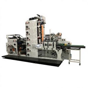 Máquina de Impresión Flexográfica de Banda Estrecha con Rodillo Anilox Cerámico, 7 Colores, Automática, para Etiquetas Adhesivas, Bolsas de Papel, Bolsas de Plástico, Nueva - Product Image 2