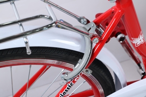 Bicicleta Urbana para Mujer, Modelo Good Path Street, Mini Bicicleta con Cuadro de Acero Seguro y Canasta, 24 Pulgadas - Product Image 4