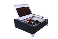 Machine de gravure laser 40W 50W 60W 40404, graveur et découpeur laser CO2 avec système de mise au point automatique pour cuir et cristal