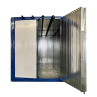 Équipement de revêtement par poudrage/séchage personnalisé 220 ℃   Cabine de peinture à haute température pour le durcissement des jantes de pièces automobiles