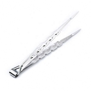Pinzas de carbón metálicas grandes para shisha, pinzas largas para carbón, venta al por mayor - Product Image 3