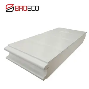 Fast Construction Material Polyurethane Sandwich Panel For Cold Room Storage Warehouse