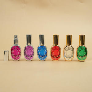 Botella de Spray de Vidrio de Viaje de 10 ml, Multicolor, con Recubrimiento UV, para Perfume, Cosméticos, Aceites Esenciales, Recargable, Suministro Transfronterizo - Product Image 5