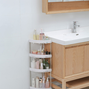 Shower Organizer Shelf Bathroom Corner Storage Plant Stand Flower Rack